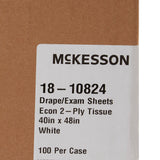 General Purpose Drape McKesson Physical Exam Drape 40 W X 48 L Inch NonSterile - BeHope