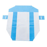 SMART-FOLD* H650 Sterilization Wrap White / Blue 48 X 61 Inch Dual Layer SMS Polypropylene Steam / EO Gas / Hydrogen Peroxide - BeHope
