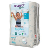 Unisex Baby Swim Diaper Bambo® Nature Pull On with Tear Away Seams Medium Disposable Heavy Absorbency - BeHope