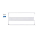 Glove Box Holder Coated Wire Triple Box Vertical Wall Mount Each