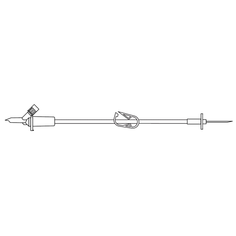 Fluid Transfer Set with Vented Spike and Large Bore Tubing - BeHope