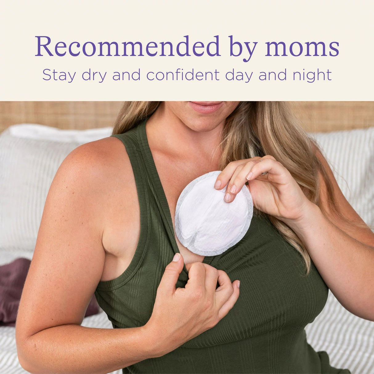 Nursing Pad Lansinoh® Stay Dry One Size Fits Most Disposable - BeHope