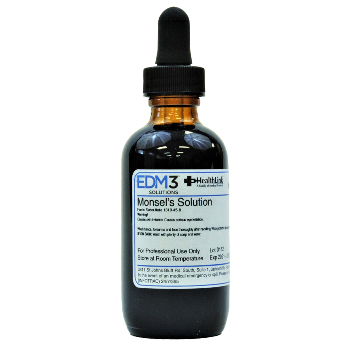 Monsel's Solution (Ferric Subsulfate) EDM3® 2 oz. - BeHope