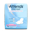 Bladder Control Pad Attends® Discreet Ultra Thin 9 Inch Length Light Absorbency Polymer Core One Size Fits Most - BeHope