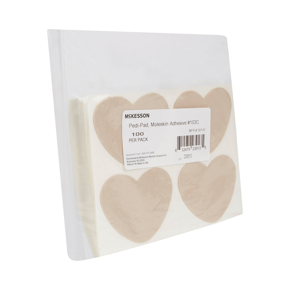 Protective Pad McKesson Pedi-Pad Size 103-C Adhesive Foot - BeHope