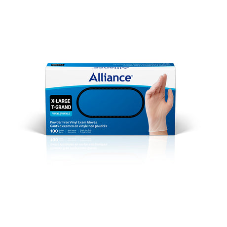 AllianceTM Powder-Free Vinyl Exam Glove, Clear