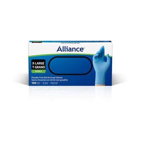 AllianceTM Powder-Free Nitrile Exam Glove, Blue