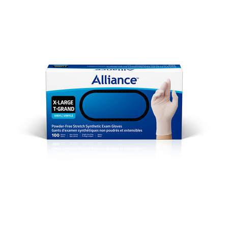 AllianceTM Powder-Free Synthetic Exam Glove, White