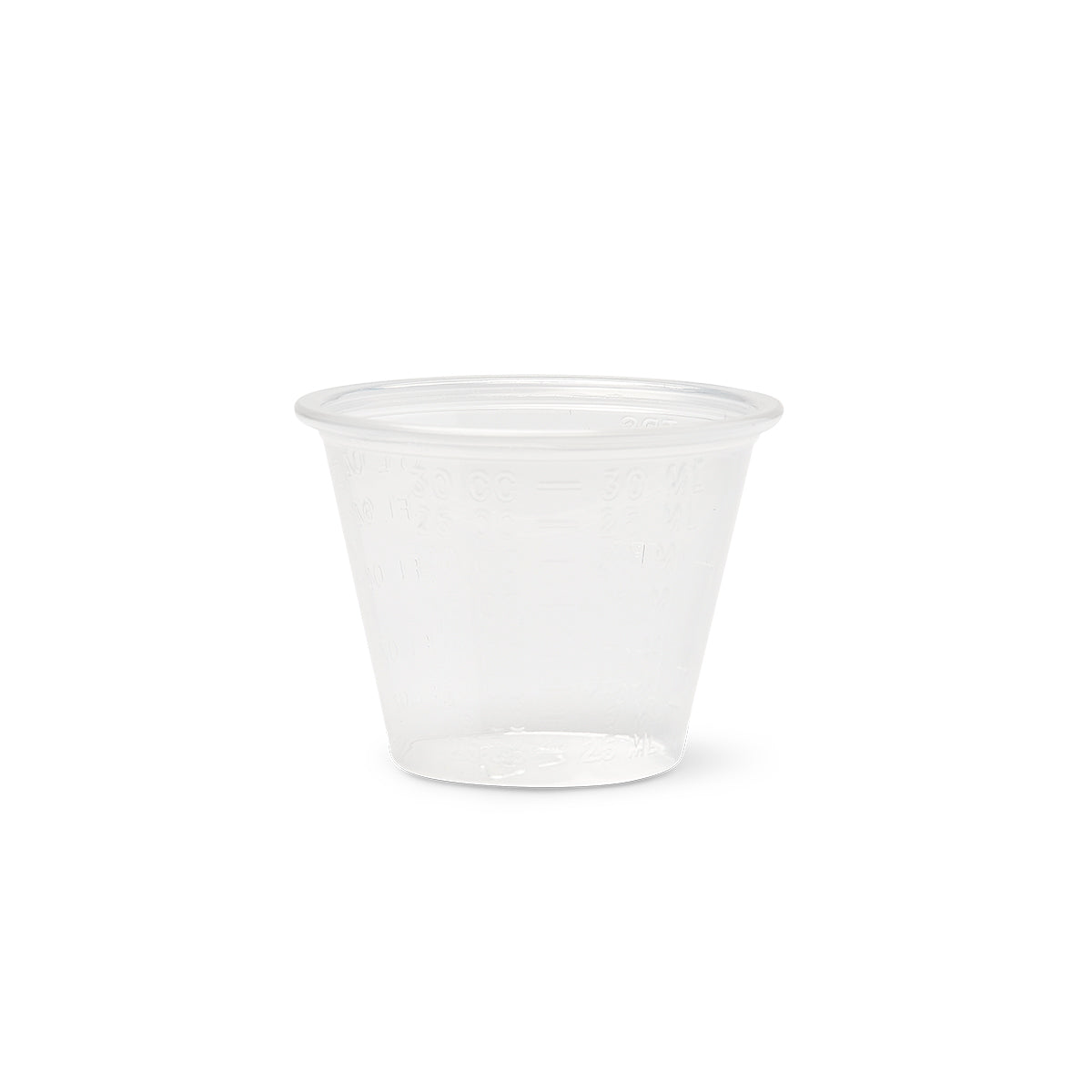 Medicine Cup Graduated Translucent Plastic 1oz 30ml