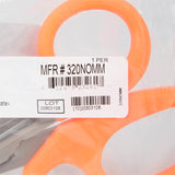 Trauma Shears McKesson Medicut™ Orange 7-1/4 Inch Length Medical Grade Stainless Steel NonSterile Finger Ring Handle Blunt Tip / Blunt Tip