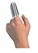Finger Splint DeRoyal® Adult Medium Without Fastening Left or Right Hand Silver - BeHope