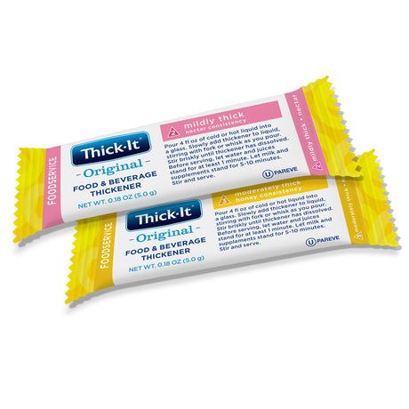 Food and Beverage Thickener Thick-It Original 6 Gram Individual Packet Unflavored Powder IDDSI Level 3 Moderately Thick/Liquidized - BeHope