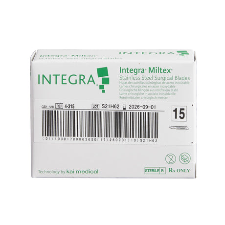 Surgical Blade Miltex® Razor Sharp Stainless Steel Sterile - BeHope