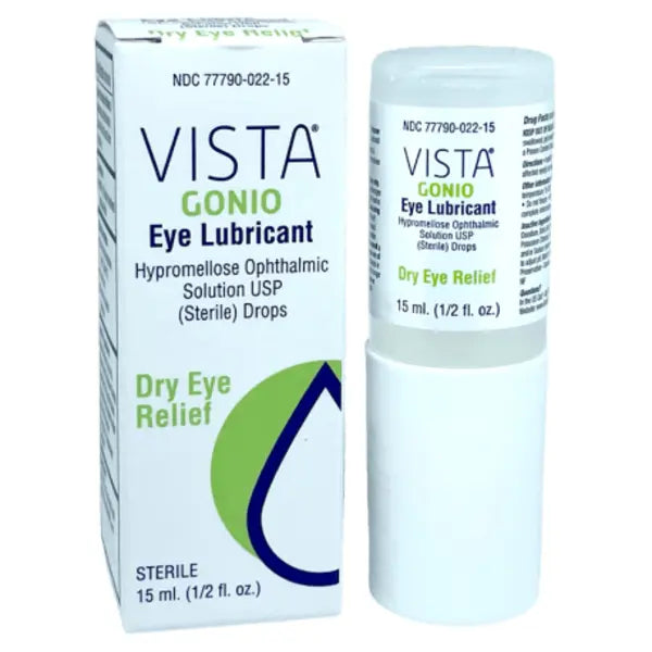 Eye Lubricant Vista® Gonio 15 Ml Eye Drops - Behope