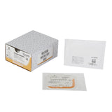 Nonabsorbable Suture with Needle Ethibond Polyester CT-2 1/2 Circle Taper Point Needle Size 0 Braided - BeHope