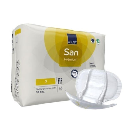 Incontinence Liner Abena® San Premium 14.1 X 24.8 Inch Heavy Absorbency Fluff / Polymer Core Size 7 - BeHope
