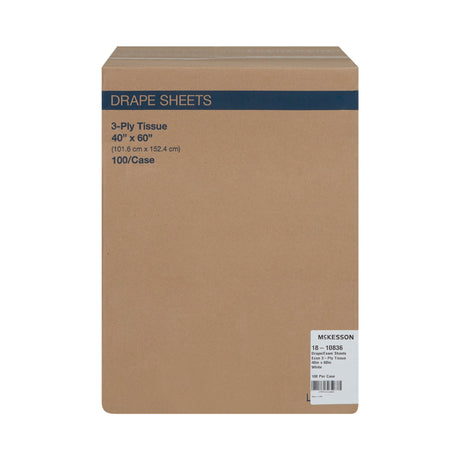 McKesson 3-Ply Tissue General Purpose Exam Drape Nonsterile - BeHope