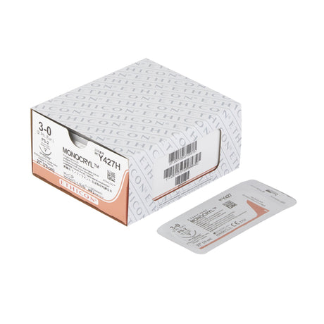 Absorbable Suture With Needle Monocryl™ Poliglecaprone Reverse Cutting - BeHope