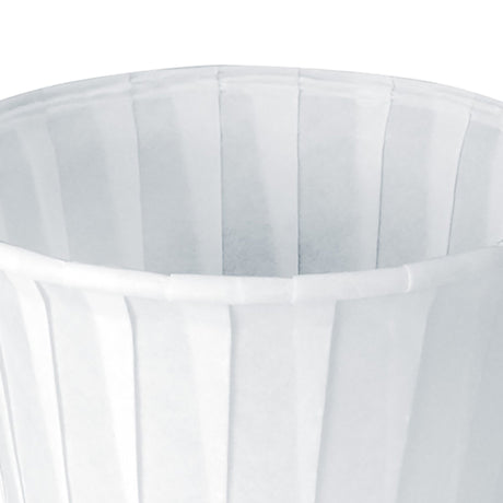Souffle Cup Solo® 4 oz. White Paper Disposable - BeHope