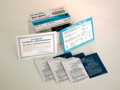 Duo-spore® Biological Indicator Quality Control Test Envelopes - BeHope