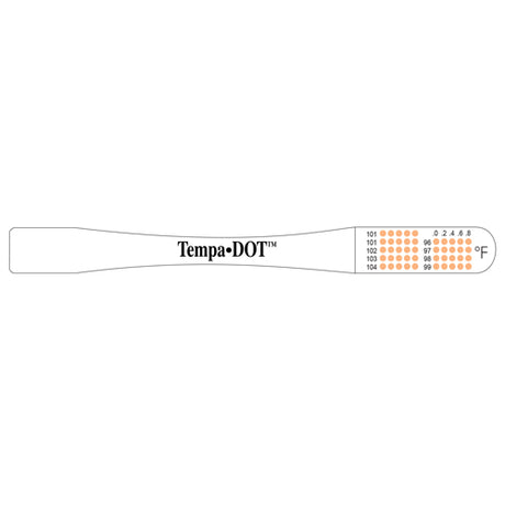 Tempa-Dot Disposable Thermometer Non-Sterile Bx/100