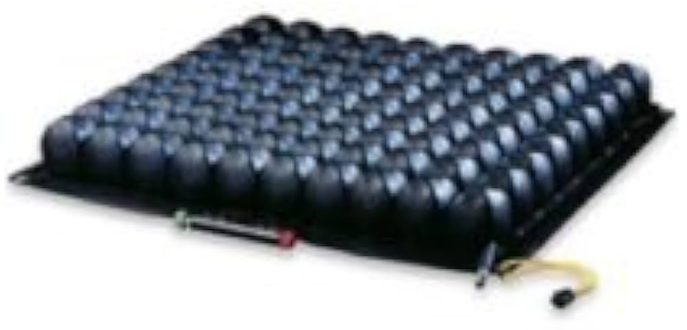 Seat Cushion Roho® Quadtro Select® Low Profile® 20 W X 20 L X 2-1/4 D Inch Neoprene Air Cells - Behope