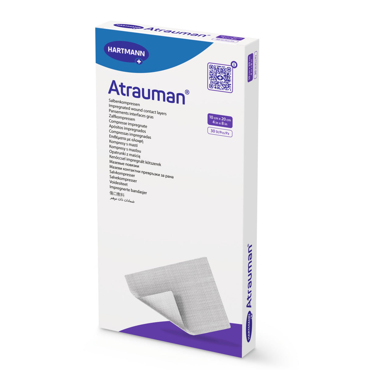 Impregnated Contact Layer Dressing Atrauman® 4 X 8 Inch Sterile - BeHope