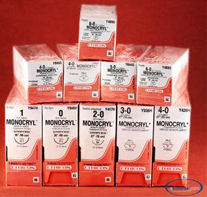 Absorbable Suture With Needle Monocryl™ for Gastrointestinal and Subcuticular Closure - BeHope