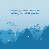 Drug Disposal System Rx Destroyer™ All-Purpose 13 lbs. Carton Weight - BeHope