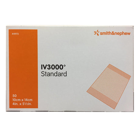 Catheter Securement Dressing IV3000™ Film 4 X 5 Inch Sterile - BeHope
