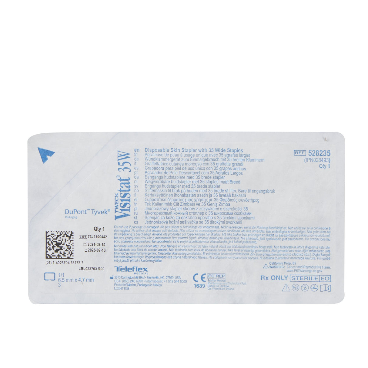 Weck® Visistat® Disposable Skin Stapler Non-Stop Feed - BeHope