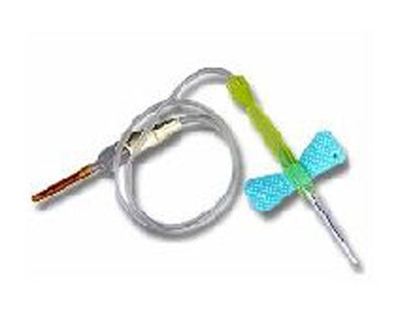 BD Vacutainer® Safety-Lok™ Blood Collection Set 23 Gauge 3/4 Inch Needle Length Safety Needle 12 Inch Tubing Sterile - BeHope