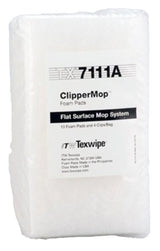Cleanroom Mop Pad Kit Texwipe® ClipperMop™ White Foam Disposable - BeHope