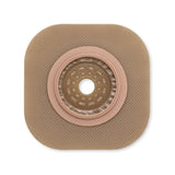 Ostomy Barrier CeraPlus™ New Image™ Trim to Fit, Extended Wear Without Tape 44 mm Flange Up to 1-1/4 Inch Opening 4 X 4 Inch - BeHope