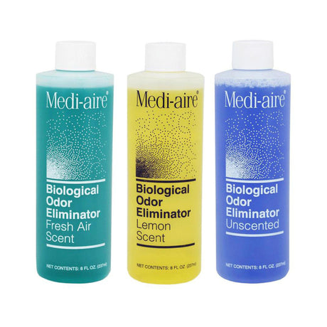 Deodorizer Refill Medi-aire® Biological Odor Eliminator Liquid 8 oz. Bottle Fresh Air Scent - BeHope