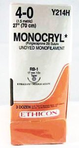Absorbable Suture With Needle Monocryl™ Taper Point Low Tissue Reaction - BeHope