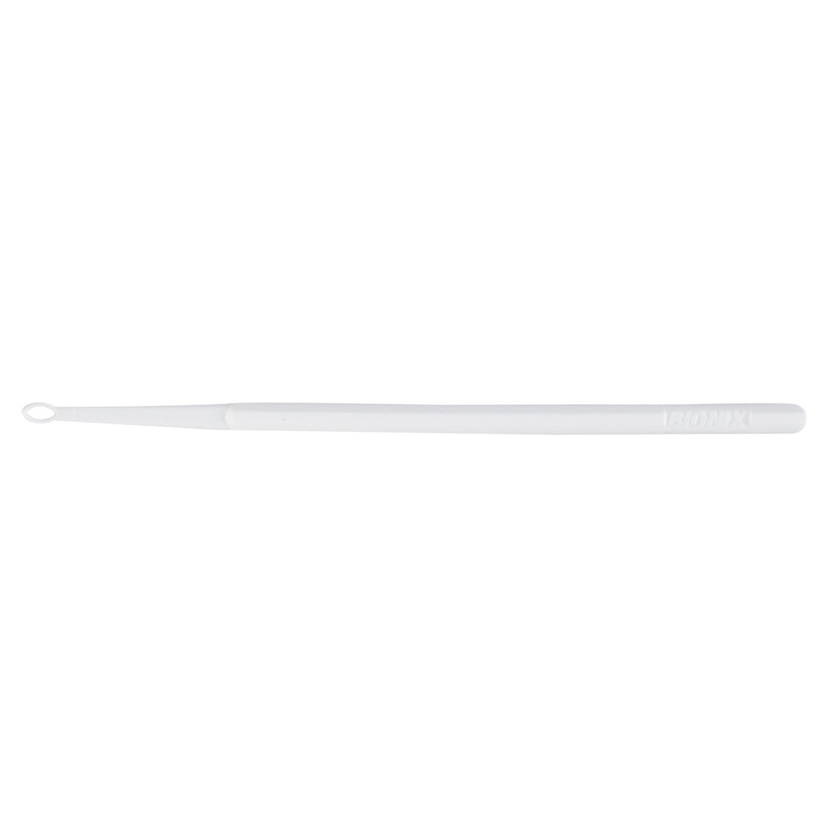 Ear Curette FlexLoop® 6 Inch Length Round Handle 4 mm Tip Curved Flexible Oval Loop Tip - BeHope