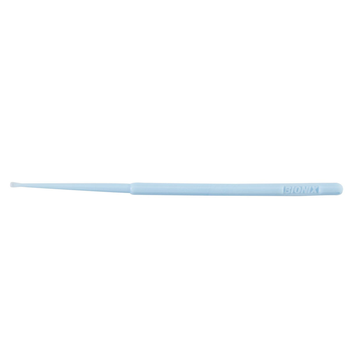 Ear Curette InfantScoop® 6 Inch Length Round Handle 2 mm Tip Straight Oval Cup Tip - BeHope