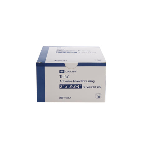 Island Dressing Telfaâ„¢ 2 X 3-3/4 Inch Rectangle Sterile - BeHope