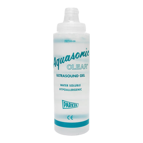 Ultrasound Gel Aquasonic Clear® Fragrance Free Colorless Medical Diagnostic - BeHope