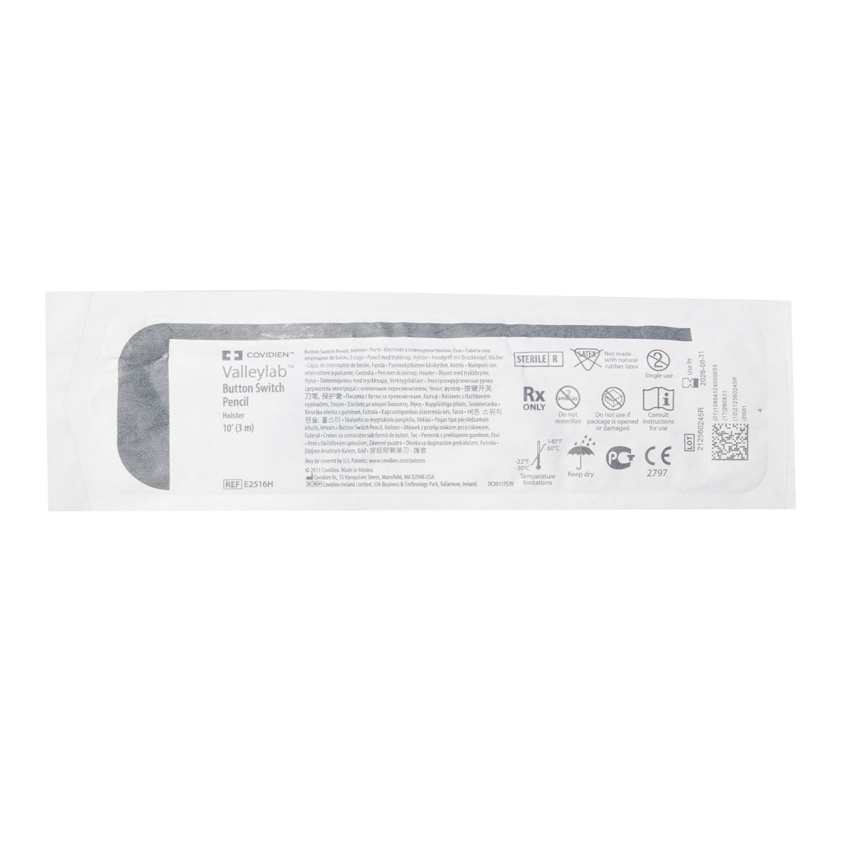 Electrosurgical Pencil Kit Valleylab™ Hex-Locking Blade Tip - BeHope
