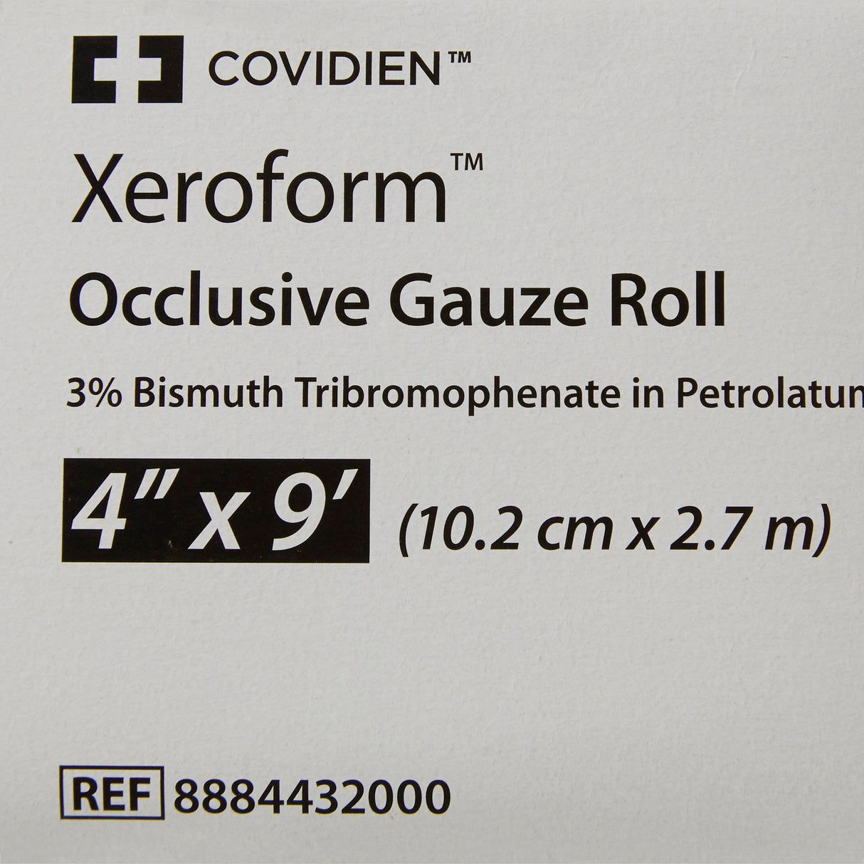 Xeroform Petrolatum Impregnated Dressing Xeroformâ„¢ Occlusive Roll 4 Inch X 3 Yard Sterile - BeHope