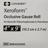 Xeroform Petrolatum Impregnated Dressing Xeroformâ„¢ Occlusive Roll 4 Inch X 3 Yard Sterile - BeHope