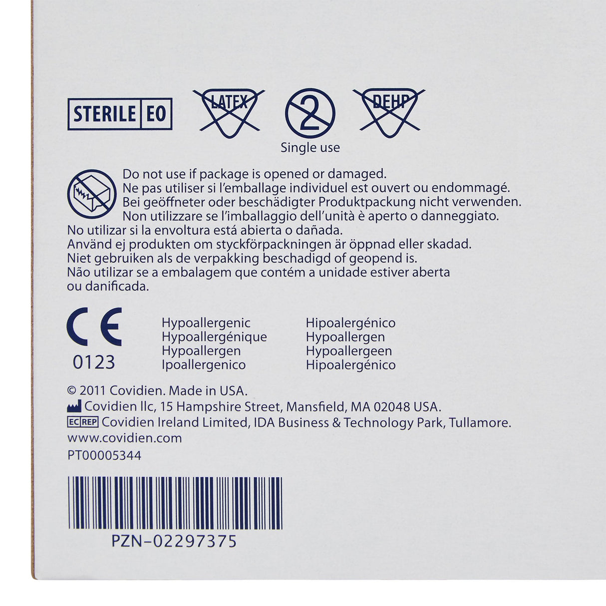 Island Dressing Telfa™ 4 X 14 Inch Rectangle Sterile - BeHope