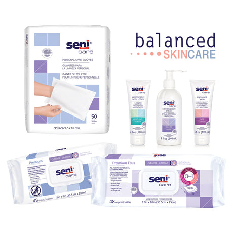Personal Cleansing Wipe Seni® Care Soft Pack Scented 48 Count - BeHope