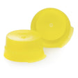 McKesson Tube Closure Polyethylene Snap Cap Yellow 16 mm For Use with 16 mm Blood Drawing Tubes, Glass Test Tubes, Plastic Culture Tubes NonSterile - BeHope