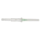 Peripheral IV Catheter Protectiv® Plus 18 Gauge 1-1/4 Inch Polyurethane Straight Hub Non Blood Control Sliding Safety - BeHope