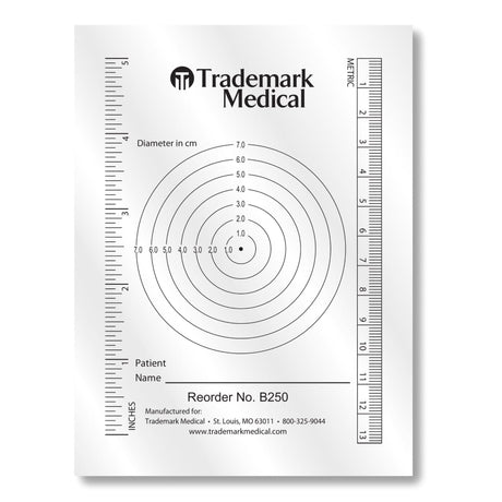 Disposable Plastic Wound Measurement Guide - BeHope