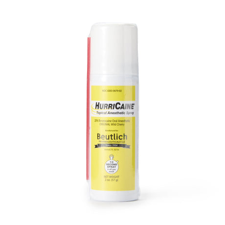 Oral Pain Relief Hurricaine® Benzocaine Oral Spray - BeHope