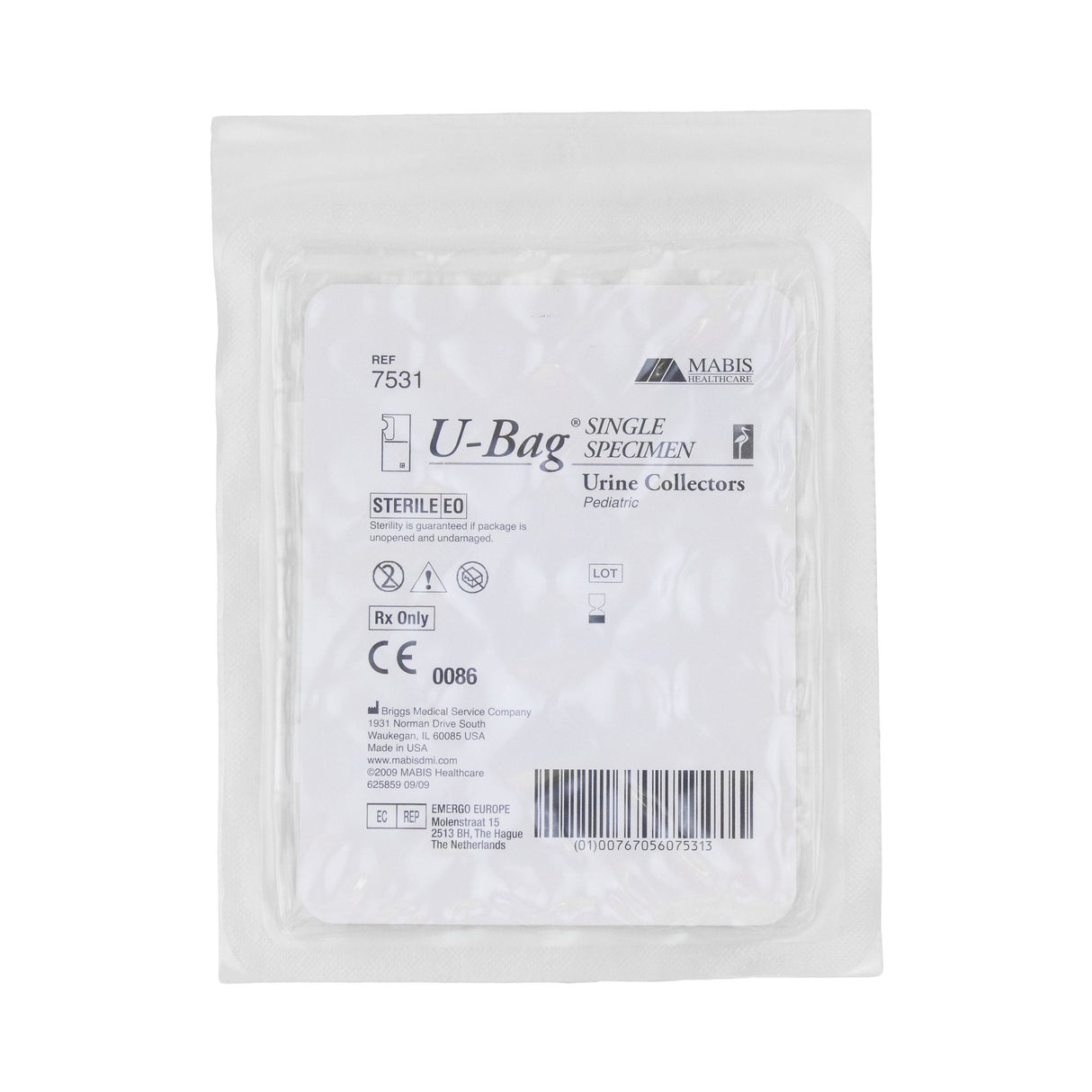 U-bag® Pediatric Urine Specimen Collector for Infant Skin Protection - BeHope